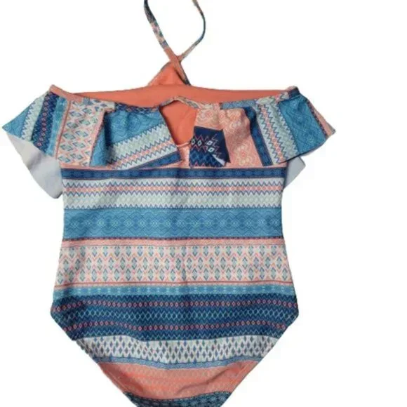 Lucky Brand Abby One Piece Swimsuit Size M - Picture 2 of 7